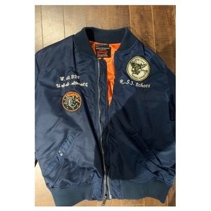 MENS BOMBER JACKET - US ARMED FORCES | SCHOTT NYC